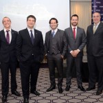 Jonas Dahmer, Ignacio Palacios, Bruno Cordaro, Eduardo Mariani, e Roberto Affonseca, da MSC Cruzeiros Jonas Dahmer, Ignacio Palacios, Bruno Cordaro, Eduardo Mariani, e Roberto Affonseca, da MSC Cruzeiros