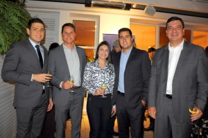Grupo Trend reúne diretoria e 50 hoteleiros em evento pré-Abav Expo; veja fotos 1 Juan Andrade, da GJP, Emanuel Albuquerque, da Accor, Patricia Jacobsen, da Trend, Paulo Frias, da Accor, e Jeferson Munhoz, do Bourbon