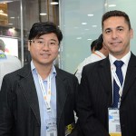 Jun Takaha e Bruno Leal, da Prefeitura de Atibaia