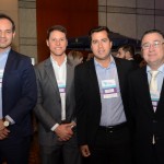Marcus Simoes, Emanuel Albuquerque, Paulo Frias e Olivier Hick, da Accor Hotels