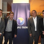 Ricardo Assalim, Luis Paulo Luppa, Leonardo Ortega e Mario Antonio, do Grupo Trend