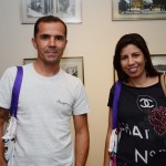 Ricardo Machado, da Realizar Viagens, e Sheila Sousa, da Flap Turismo