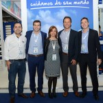 Roberto Oliveira, Federico Siri, Silvina Garcia, Roberto Roman, e Diego Baron, da Travel Ace