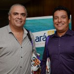 Rodrigo Baia, da Terra Brazilis, e Bernardo Leal, da Encontre Sua Viagem