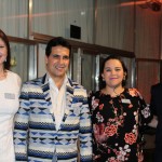 Sheila Muleler, João Annibale, Ana Paula Donega e  Francesco  Ferraro, equipe da Leading Hotels