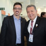 Sérgio Sá Leitão, ministro da Cultura, e Alexandre Sampaio, da FBHA