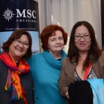 Tomoko Matsuzaka, consultora de Viagens, Telma Wohlers, da Levo Você, e Linda Watanabe, da Prana Travel Tomoko Matsuzaka, consultora de Viagens, Telma Wohlers, da Levo Você, e Linda Watanabe, da Prana Travel