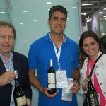 Valéria Zanette com Valdir Walendowsky, da Santur e Jason Furtado Jr