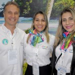 Victor Fonseca, Alessandra Regina e Silvana Lins, da Bahiatursa