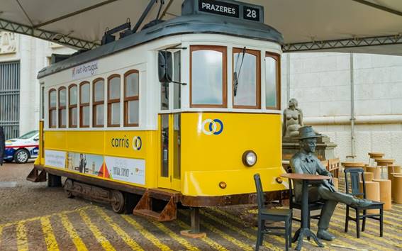 O bondinho é uma forma de chamar a atenção das pessoas para conhecerem um pouco mais sobre Portugal (Foto: Divulgação)