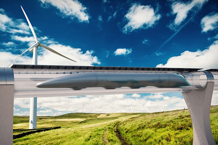 Brasil pode ter 1º Centro de P&D do trem supersônico de Elon Musk 1 A tecnologia permite que o trem percorra ao longo de um tubo e seja levitado do chão por magnetismo, assim podendo viajar em alta velocidade