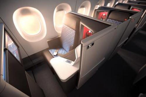 Delta terá até quatro cabines em voos para o Brasil a partir de 2020 1 As cabines da Delta One Suite que oferecem menu selecionado 1 Delta terá até quatro cabines em voos para o Brasil a partir de 2020