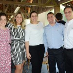 Bruna Batista, Edilaine Oliveira e Tathiana Machado, da Latam Travel, Ricardo Bezerra, da Azul Viagens, e Mauricio Alexandre, do Sea World Bruna Batista, Edilaine Oliveira e Tathiana Machado, da Latam Travel, Ricardo Bezerra, da Azul Viagens, e Mauricio Alexandre, do Sea World