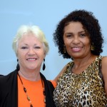 Dorienne Venturini, da DD Turismo, e Ivonira Lima, da Fly Moon Viagens
