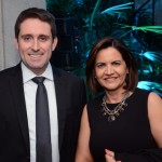 Fabio Camargo, da Delta, e Soely Oliveira, da BCD Travel