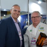 Fabio de Carvalho, secretario de Turismo de Sergipe, e Roy Taylor, do M&E
