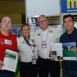 Gustavo Arrais, da Setur-MG, Rosa Masgrau e Roy Taylor, do M&E, e Ruy Gaspar, secretário de Turismo do Rio Grande do Norte Gustavo Arrais, da Setur-MG, Rosa Masgrau e Roy Taylor, do M&E, e Ruy Gaspar, secretário de Turismo do Rio Grande do Norte