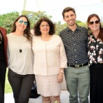 Hennia Somerville, Jussara Haddad e Thales Demarchi, do Consulado Americano, e Lizandra Pajak e Ana Elisa, do Brand USA