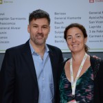 Ignacio E.Crotto, secretario de Turismo de Buenos Aires Provincia, e Patricia Carmona, diretora de promoção, de Buenos Aires Provincia