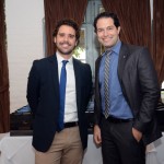 Jean-Bruno Gillot, da Cap Amazon, e Bruno Cordaro, da MSC Cruzeiros Jean-Bruno Gillot, da Cap Amazon, e Bruno Cordaro, da MSC Cruzeiros