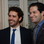 Jean-Bruno Gillot, da Cap Amazon, e Bruno Cordaro, da MSC Cruzeiros Jean-Bruno Gillot, da Cap Amazon, e Bruno Cordaro, da MSC Cruzeiros