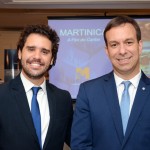 Jean-Bruno, da Cap Amazon, e Adrian Ursilli, da MSC Cruzeiros Jean-Bruno, da Cap Amazon, e Adrian Ursilli, da MSC Cruzeiros