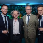 Jean-Eudes de la Bretèche, Denis Dalloni, Henri Hourcade e Guilherme Mallet, da Air France-KLM