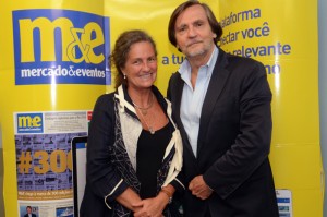 Jean-Phillippe Pérol visitou a sede do M&E em São Paulo e foi recebido pela diretora Comercial, Mari Masgrau