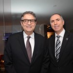 João Auda Júnior com André Carvalhau, da MCI