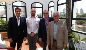 Ancoradouro recebe visita do presidente e VP da Avianca Brasil em Campinas