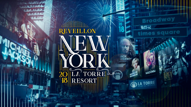 La Torre Resort terá Réveillon inspirado em New York LaTorreResortReveillon2018
