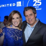 Lucimar Reis, da United Airlines, e Luiz Eduardo Falco, da CVC Lucimar Reis, da United Airlines, e Luiz Eduardo Falco, da CVC