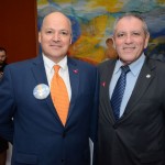 Luis Calle, CEO da Camar RepresentaçõesTravel, e João Araújo, da Australis