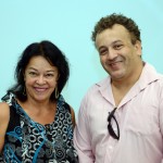 Marizia de Fátima, da Kartur, e Wellington Delmondez, da Amigo Viagens