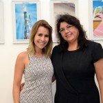 Pamela Domingues, com Milagros Ochoa