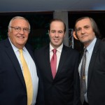 Patrick Alexander, da Air France, Cesar Ribeiro, secretário de Desenvolvimento do Ceará, e Jean-Phillip Pérol, do Atout France