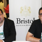 Rubens Bessana e Wilson Abrão, da rede Bristol