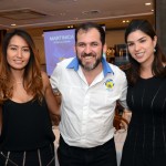 Sidney Martin, da Hometur, Wenna Guimarães e Fernanda Sarubbi, da Cap Amazon Sidney Martin, da Hometur, Wenna Guimarães e Fernanda Sarubbi, da Cap Amazon