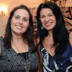 Tatiane Manzalli, da Trend, e Mara Alonso, da Queensberry Tatiane Manzalli, da Trend, e Mara Alonso, da Queensberry