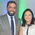 Totó Parente, do Mtur, com Monica Samia, da Braztoa