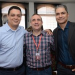 Adriano Prado, da Avianca, Anthony Bringhente, da Ancoradouro, Valcir Teixeira, da Azul