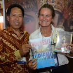 Ali Murtadho, da Indonésia, e Mari Masgrau, do M&E