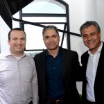 Anderson Serafim, Valcir Teixeira, e Joaquim Domingos, da Azul