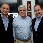 Antonio Americo, da Azul, Juarez Filho, da Ancoradouro, e Dilson Verçosa Jr., da AA