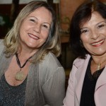 Benvida Rodrigues, da BR Viagens, e Roseli Castro, da RC Benvida Rodrigues, da BR Viagens, e Roseli Castro, da RC