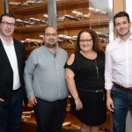 Bernardo Ignarra, do M&E, Robson Camargo, Ancoradouro Campinas, Luiza Bernardino e Guilherme Machado, gerentes operacional e comercial da Ancoradouro em São José dos Campos