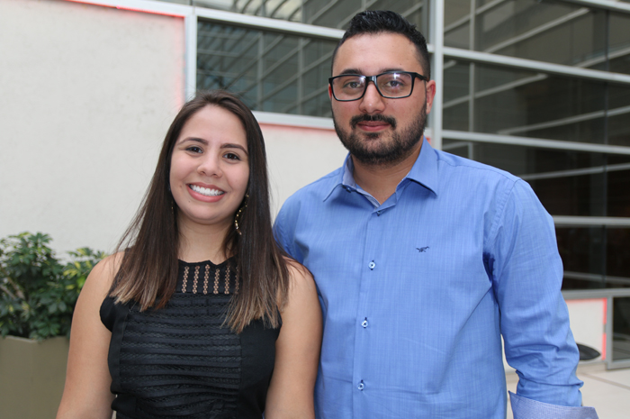 Bianca Froes e Vonícius Gonçalves, da BBTur Bianca Froes e Vonícius Gonçalves, da BBTur