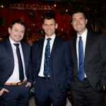 Camilo Gallo, Philippe Lacamp e Ivan Lopez, diretores da Cathay Pacific