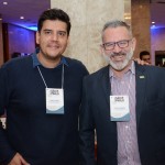 Dante Campos, da Braztoa, e Clovis Casemiro, da IGLTA Dante Campos, da Braztoa, e Clovis Casemiro, da IGLTA