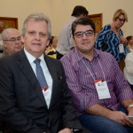 Edmar Bull, presidente da Abav NAcional, e Marcos Lucas, da Vencestur